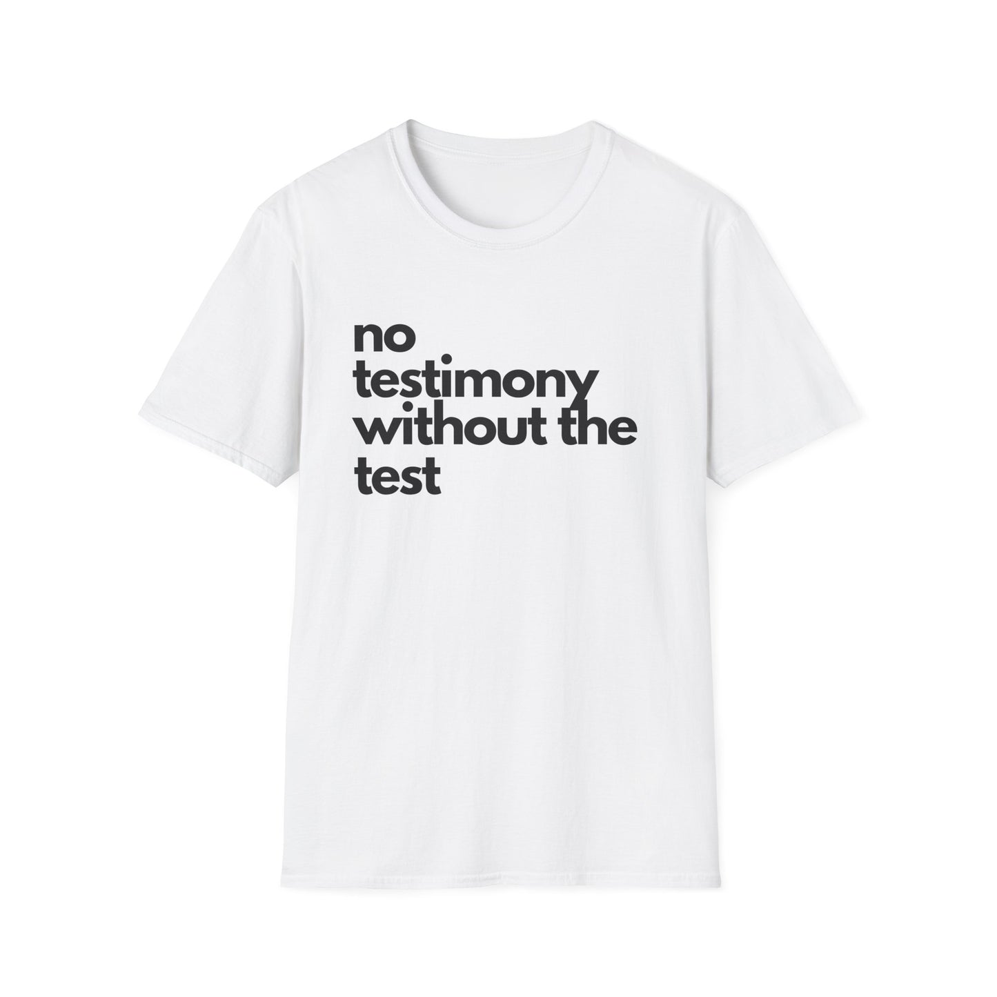 no testimony