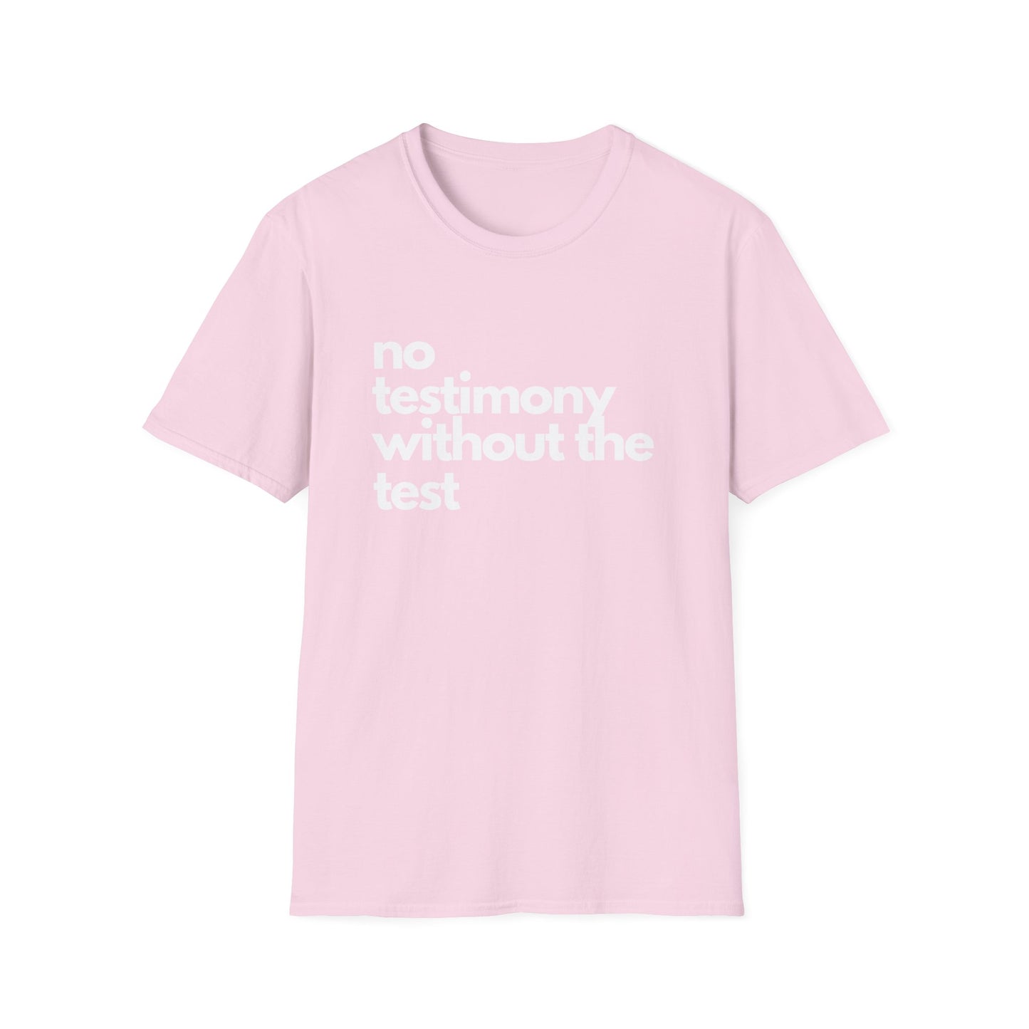 no testimony