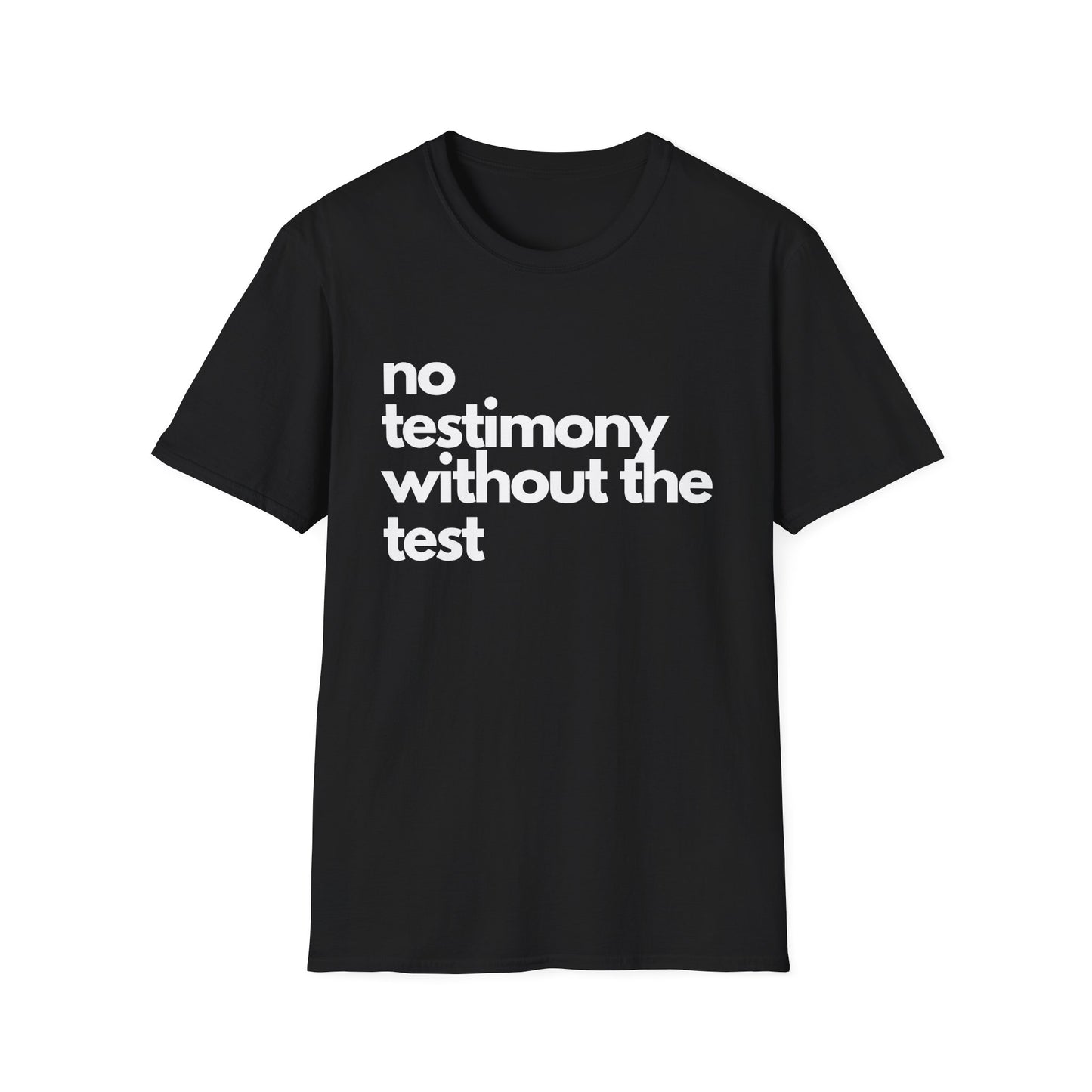 no testimony