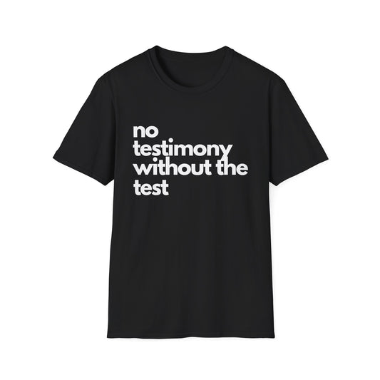 no testimony